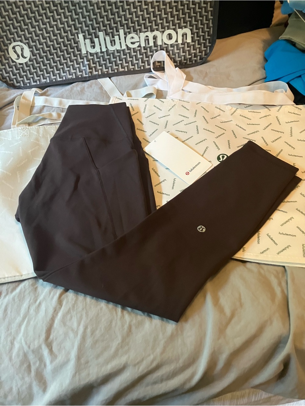 NWT Lululemon Wunder Train High-Rise Tight 25" *Pockets, Sz 8, ESPRESSO
